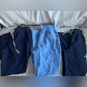 Bundle of 3 Figs Scrub Pants